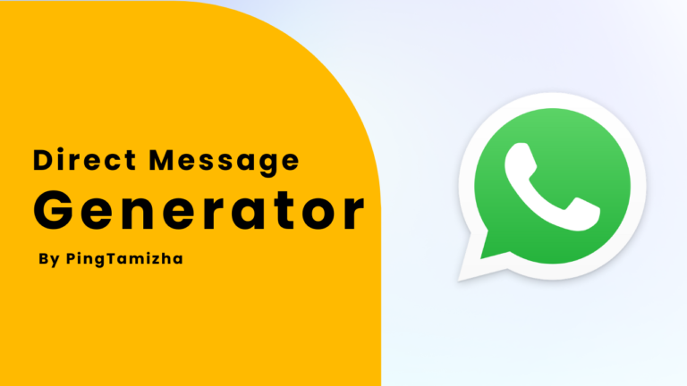 WhatsApp-link-generator